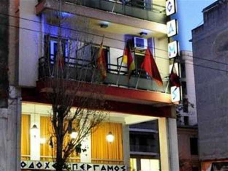 Pergamos Hotel Atenas Exterior foto